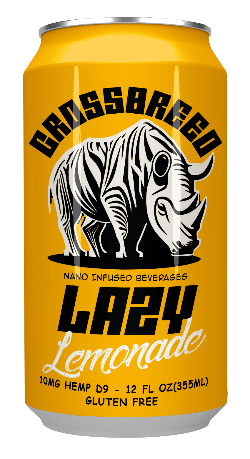 Crossbreed Lazy Lemonade THC BIB Beverages Distributor Colorado